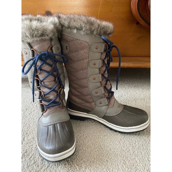 NEW Sorel Tofino II LUX Kettle & Dusk Waterproof Mid-calf Insulated Boots Sz 6 - Picture 2 of 5